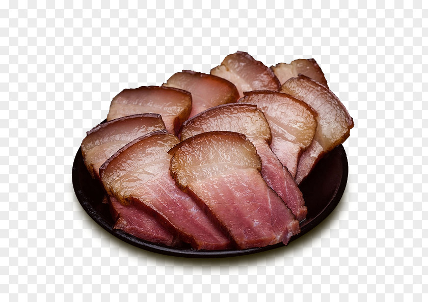 Sliced ​​bacon Sichuan Cuisine Bacon Chinese Sausage PNG
