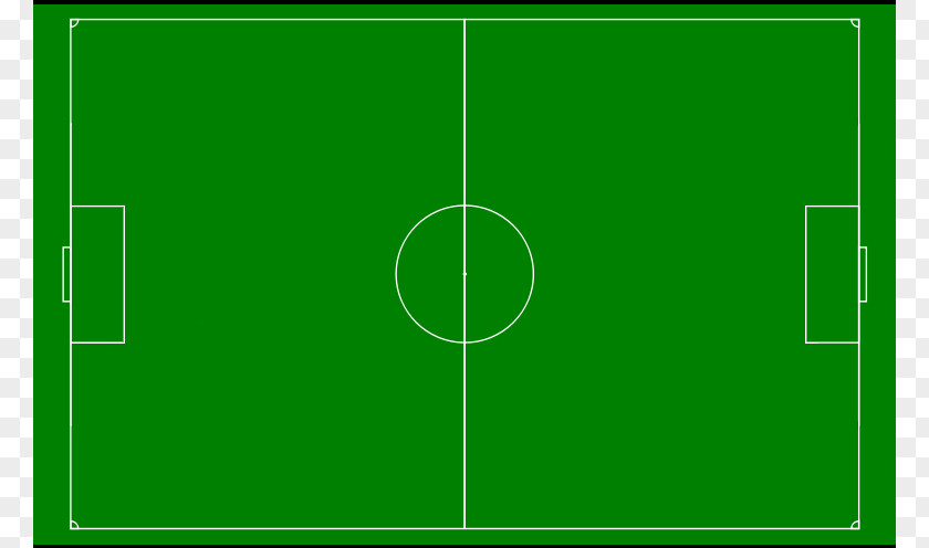 Soccer Field Template Game Sport Football Tactic PNG
