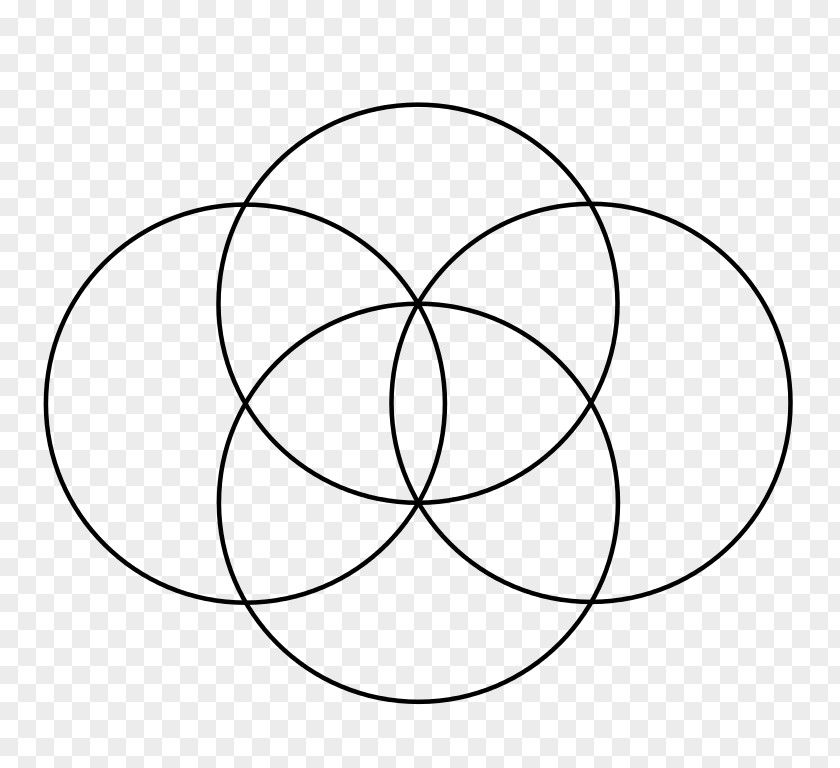 Circle Sacred Geometry Art Overlapping Circles Grid Drawing PNG