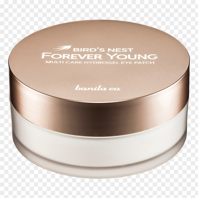 Eye Patch Face Powder Cream PNG