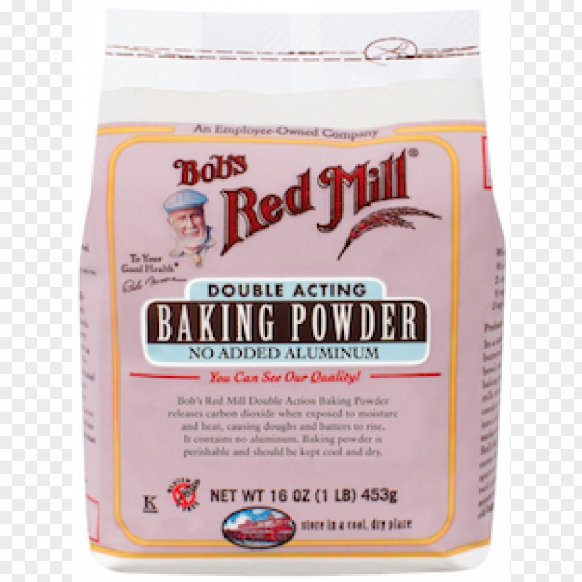 Flour Baking Powder Bob's Red Mill Sodium Bicarbonate PNG
