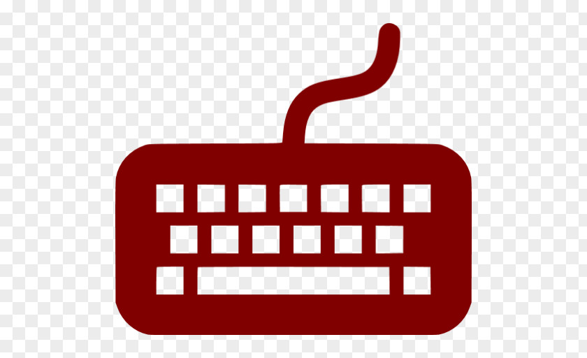 Maroon Colour Icon Computer Keyboard Mouse Pointer PNG