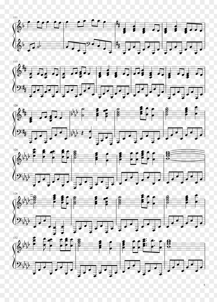Sheet Music Nightwish Piano Musical Notation PNG notation, sheet music clipart PNG