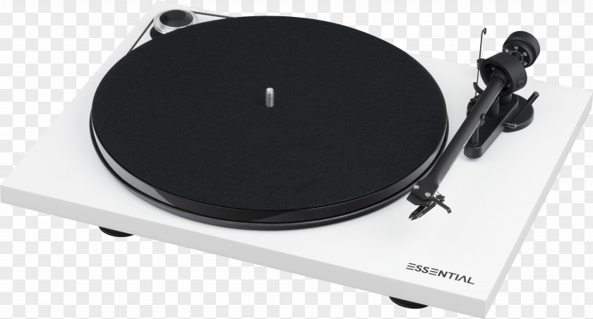 Turntable Pro-Ject Essential III Audio Phonograph PNG