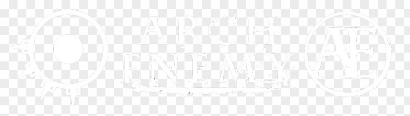 Arch Enemy Logo White Font PNG