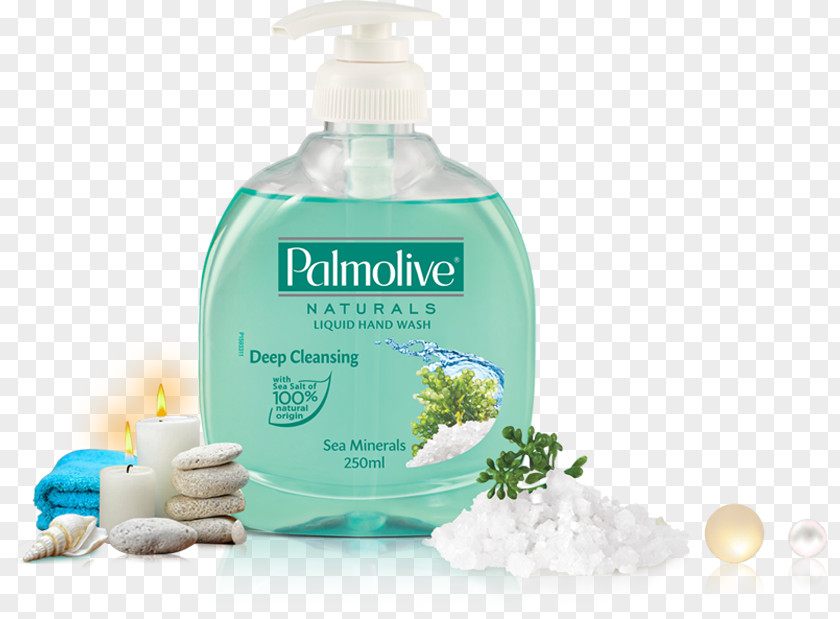 Hand Wash Palmolive Washing Shower Gel Mineral Moisturizer PNG