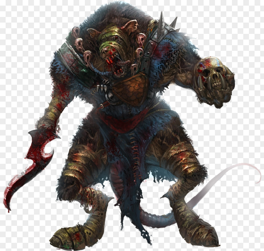 Rat Wererat Dungeons & Dragons Fantasy Skaven PNG