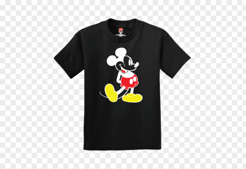 T-shirt Mickey Mouse Minnie Sleeve PNG