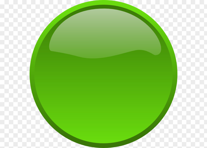 Button Green Clip Art PNG