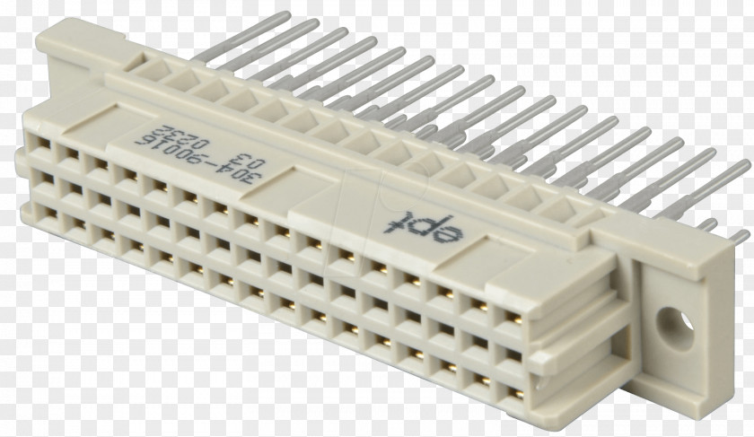 Electrical Connector DIN 41612 ERNI Electronics F PNG