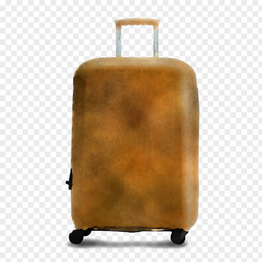Hand Luggage Leather Suitcase Brown Bag Baggage And Bags PNG