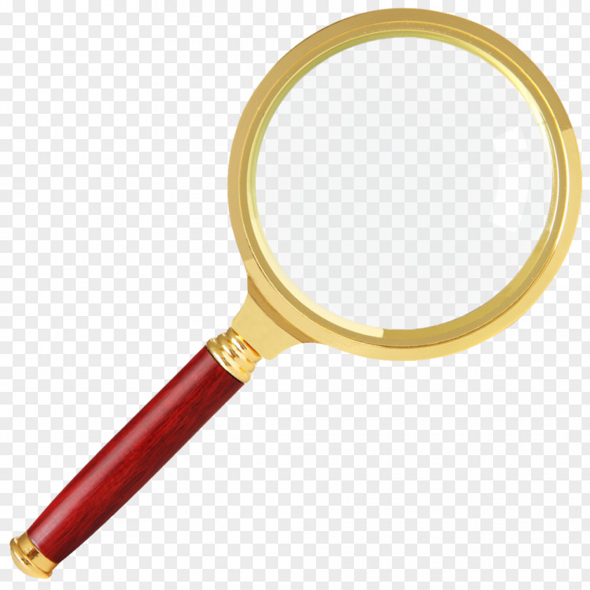 Metal Office Supplies Magnifying Glass PNG