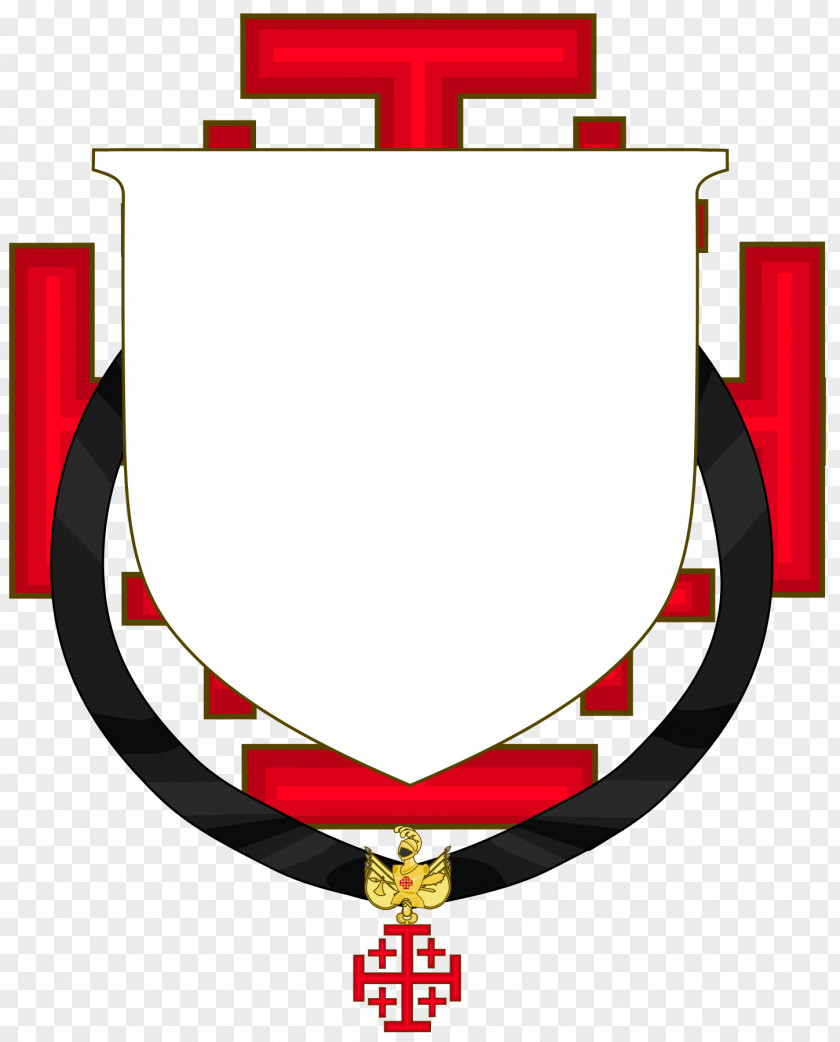 Blasonierung Crusades Order Of The Holy Sepulchre Coat Arms Chivalry See PNG