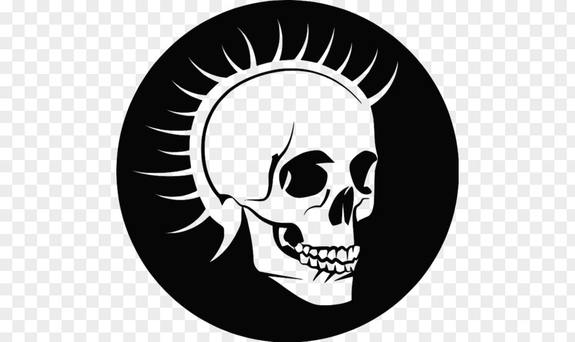 Skull Human Symbolism Punk Rock PNG