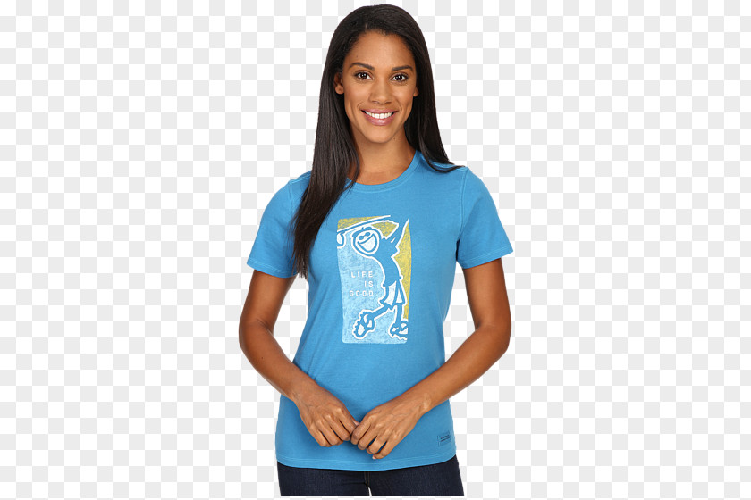 T-shirt Top Woman Sleeve PNG