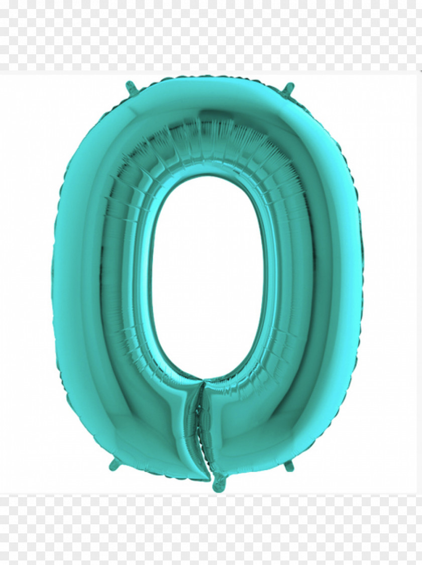 Balloon Toy Number Blue Gold PNG