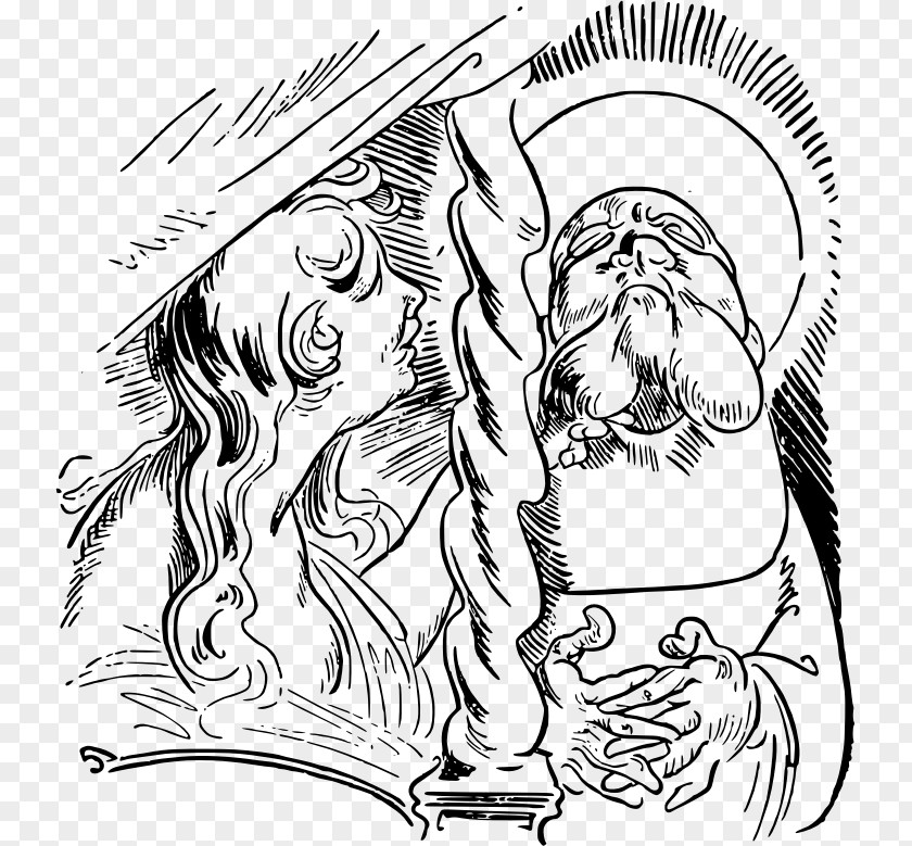 Der Heilige Antonius Von Padua Basilica Of Saint Anthony Bildergeschichten Die Haarbeutel Clip Art PNG