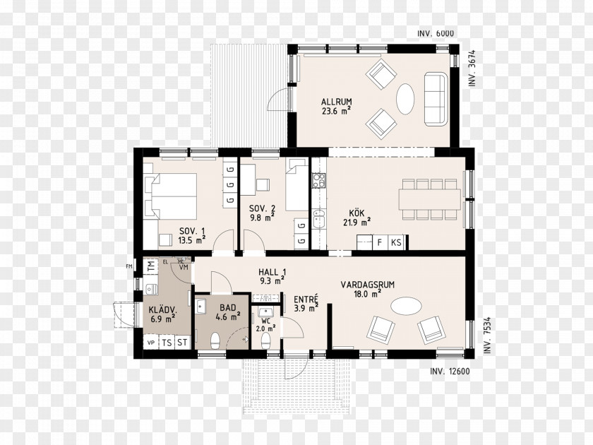 House Floor Plan Älmhult Villa Kitchen PNG