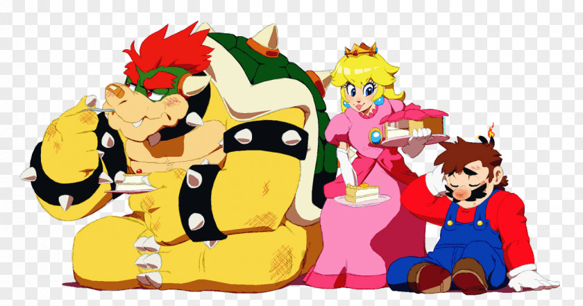 Mario Bros. Bowser Super World Video Game PNG