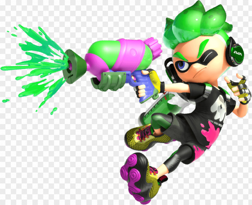 Splatoon 2 Nintendo Switch Video Game PNG