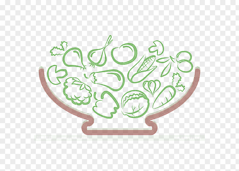 Vegetable Bowl Potato Salad Caesar Broccoli Slaw PNG