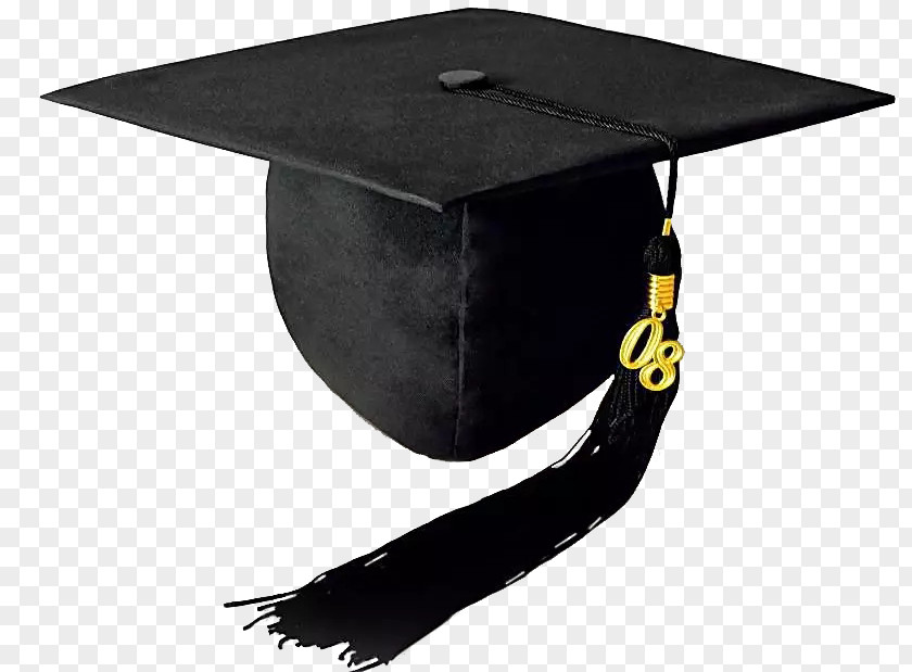 Black Bachelor Cap Student Education Doctorate Graduation Ceremony Bachelors Degree PNG