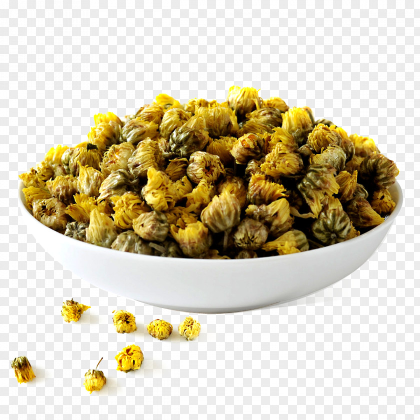 Chicken Chrysanthemum Material Tea Yao Flowering Matcha PNG