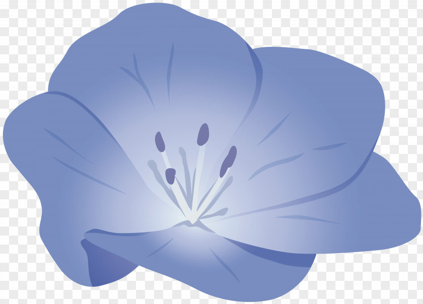 Petal Blue Leaf Violet Flower PNG