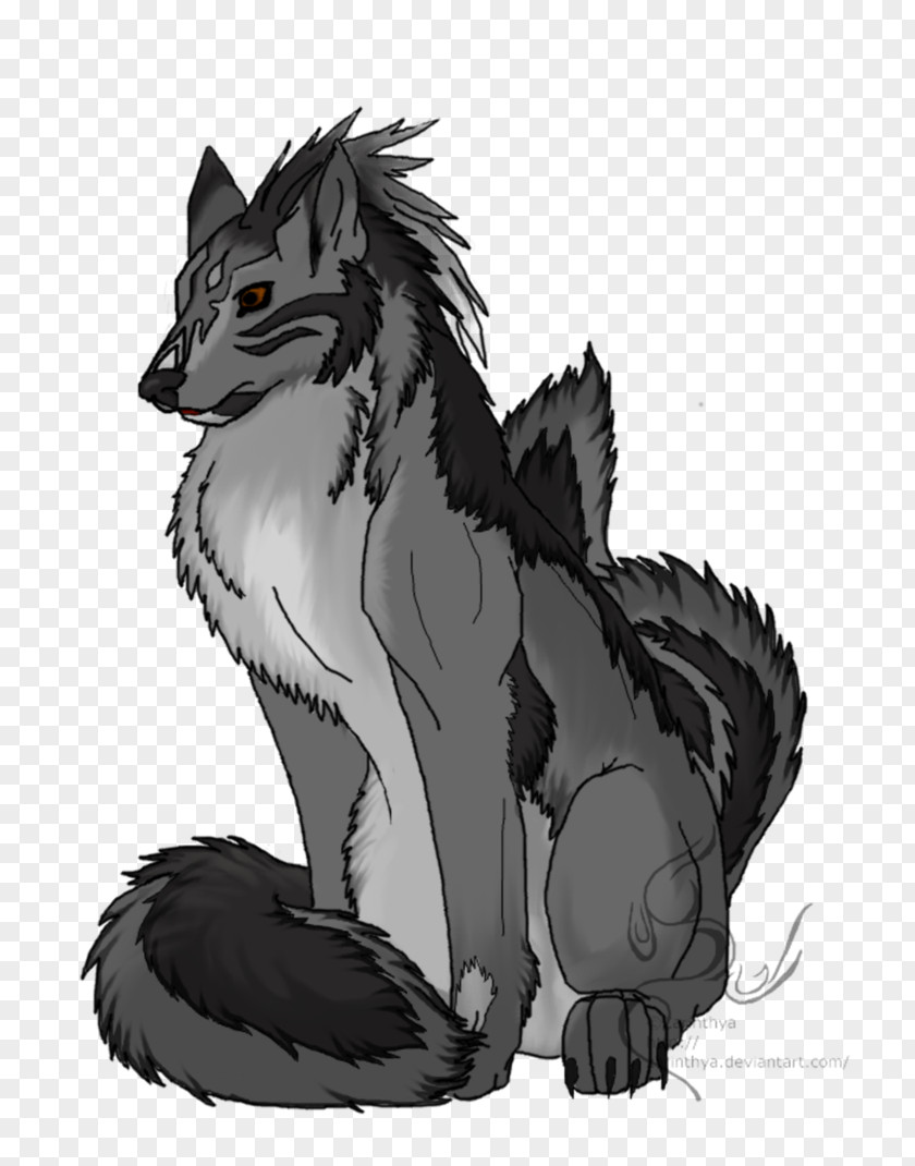 Wolf Drawing Arctic Dog Canidae PNG