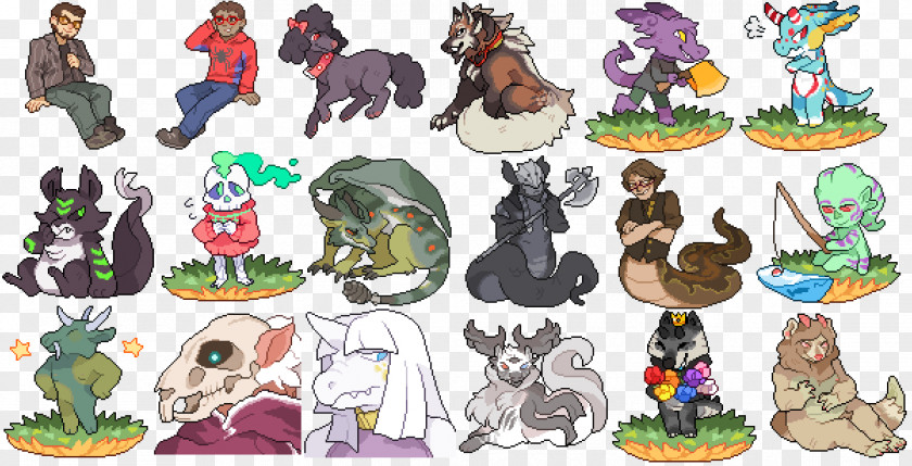 Batch Icon Character Animal Yonni Meyer Clip Art PNG