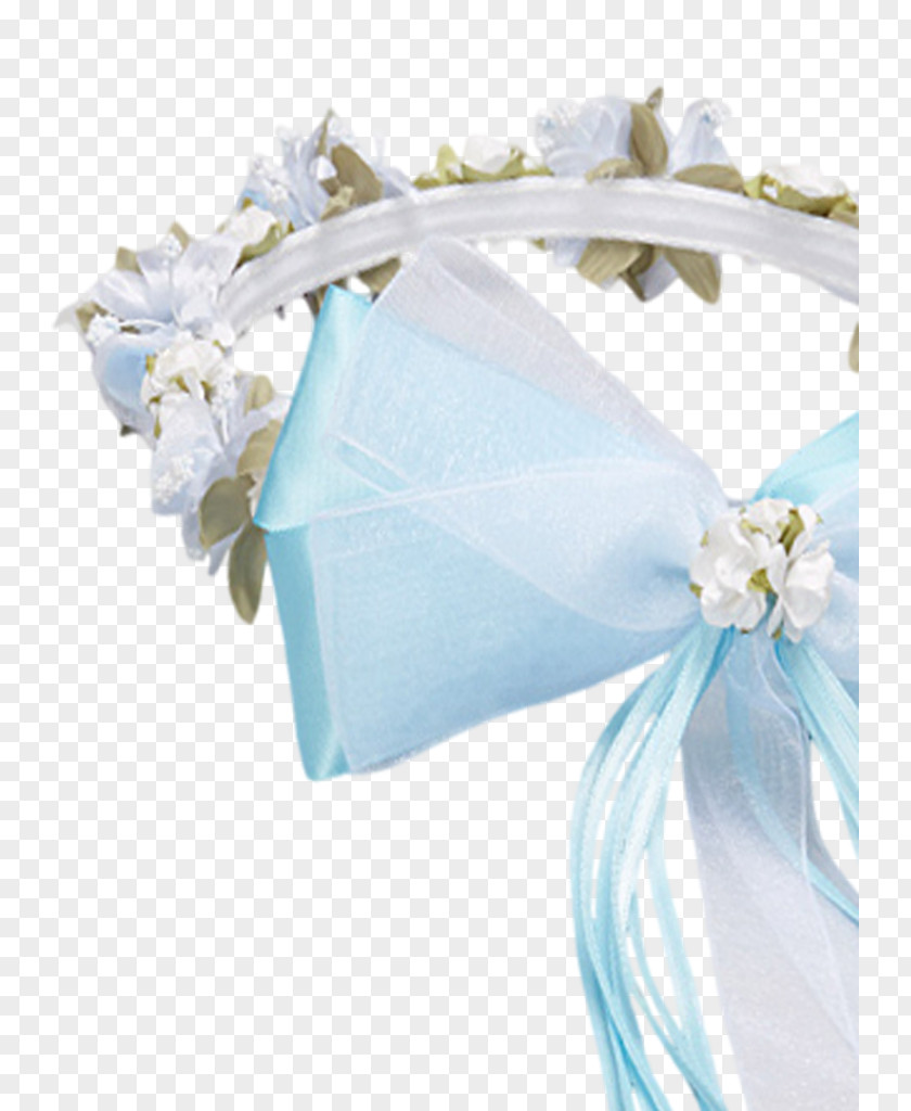 Blue Wreath Cut Flowers Clothing Accessories Flower Bouquet PNG