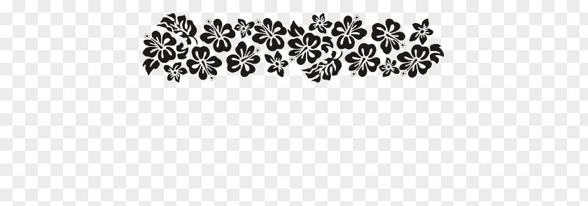 Flower Hawaii Ornament Pattern PNG