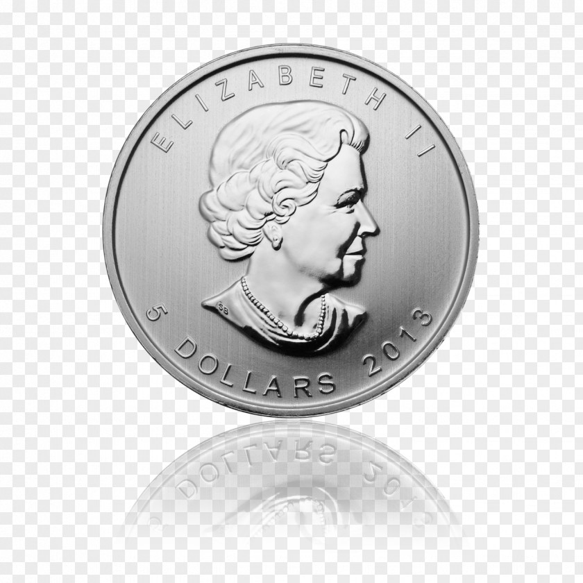 Silver Coin Money Metal Currency PNG