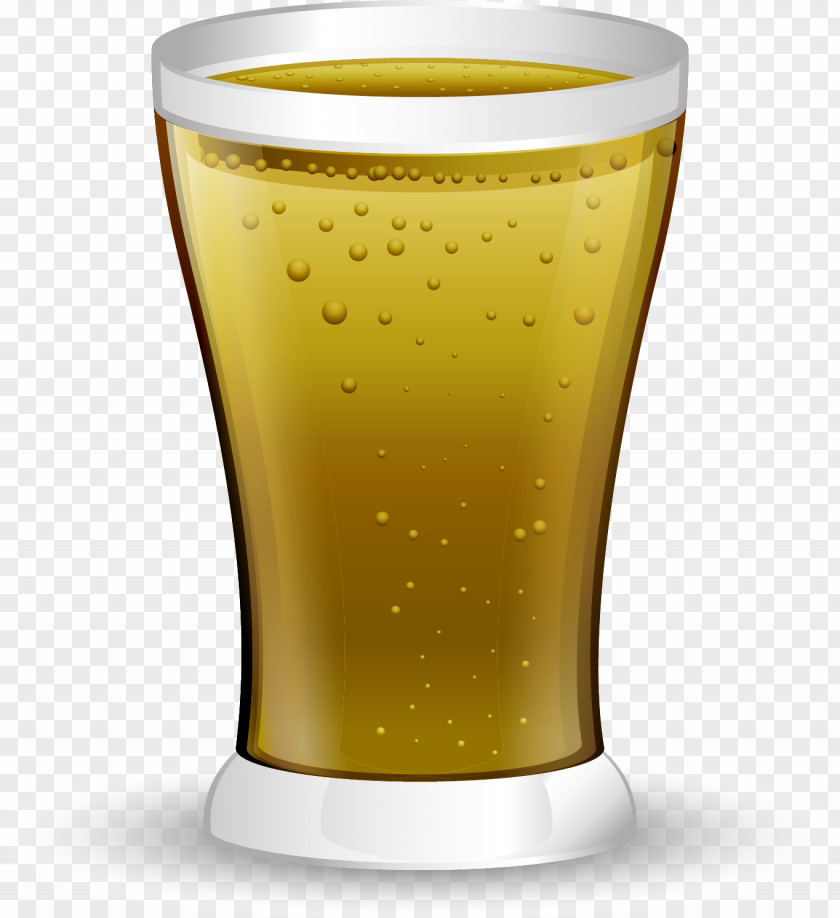 Vector Hand-drawn Beer Glassware Pint Glass Drink PNG