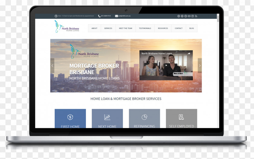 Web Design Development North Brisbane Home Loans Content SME Search Engine Optimization PNG