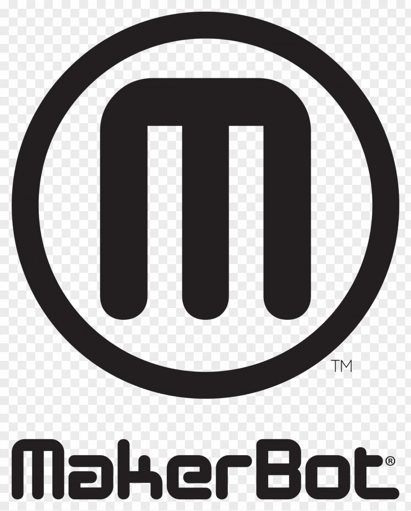 3D PRINTER W D Distributing Logo Brand Trademark MakerBot PNG