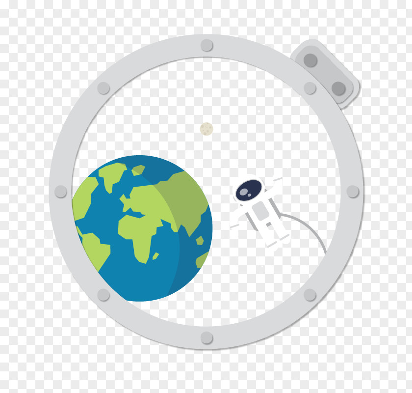 Flat,Astronaut Vector Download Earth Astronaut Outer Space PNG