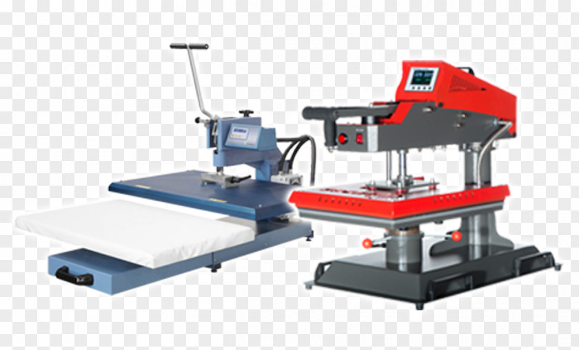 Textile Heat Press Machine Printing PNG