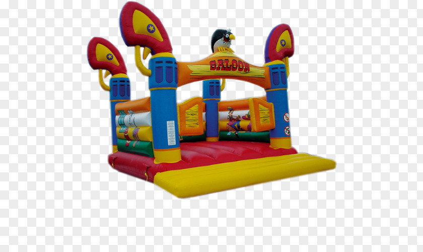Western Saloon Inflatable Bouncers Playground Evenement Børnefødselsdag PNG