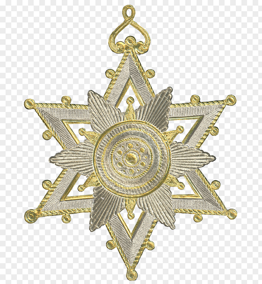 Brass 01504 Christmas Ornament Gold PNG