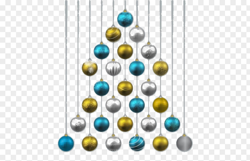 Cartoon Hanging Decorative Ball Christmas Euclidean Vector PNG