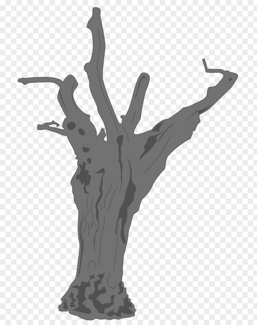 Leafless Tree /m/083vt Black Silhouette White PNG