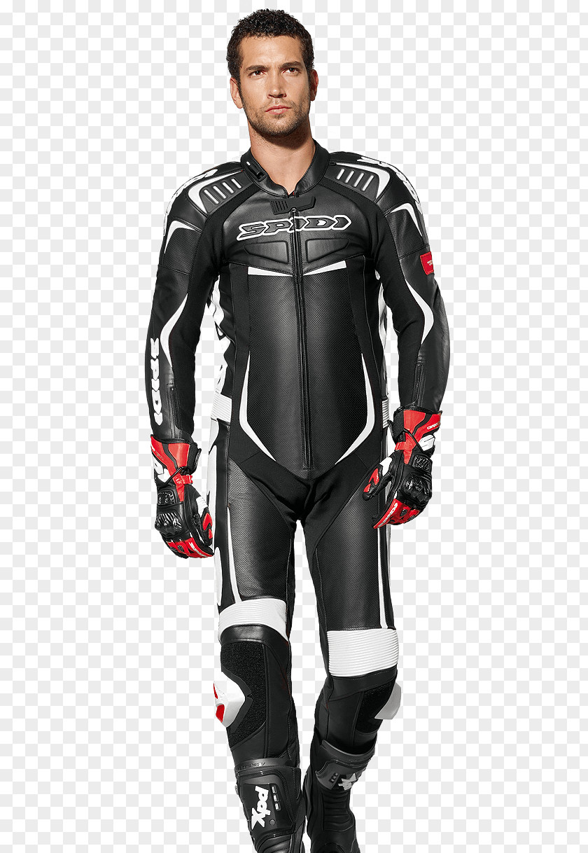 Motogp Spidi Track Wind Pro One Piece Leather Suit Racing Motorcycle MotoGP PNG