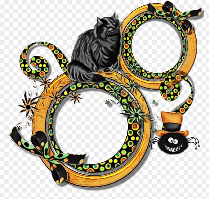 Tableware Cat Picture Frame PNG