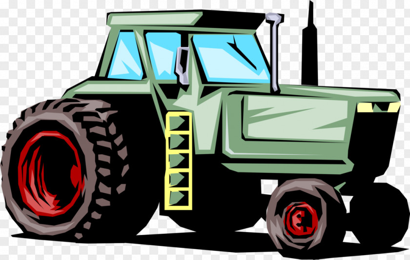Tractor Clip Art Vector Graphics Agriculture Illustration PNG