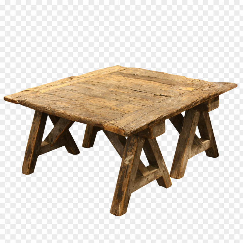 Wood Table Garden Furniture PNG