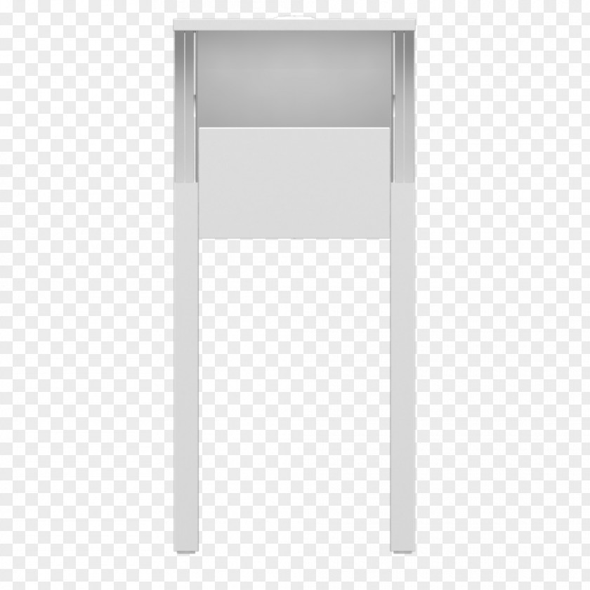 Bedside Table Letter Box Stainless Steel Horizontal And Vertical Plane PNG