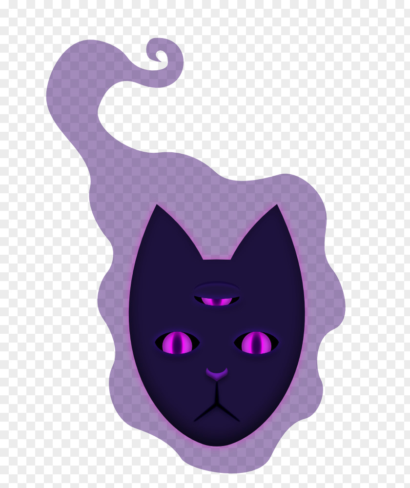 Cat Whiskers Snout Character Clip Art PNG