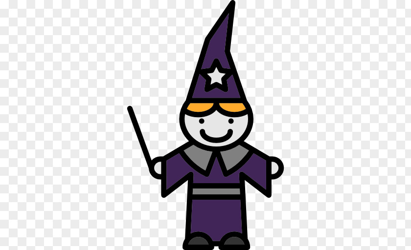 Halloween Magician Clip Art PNG