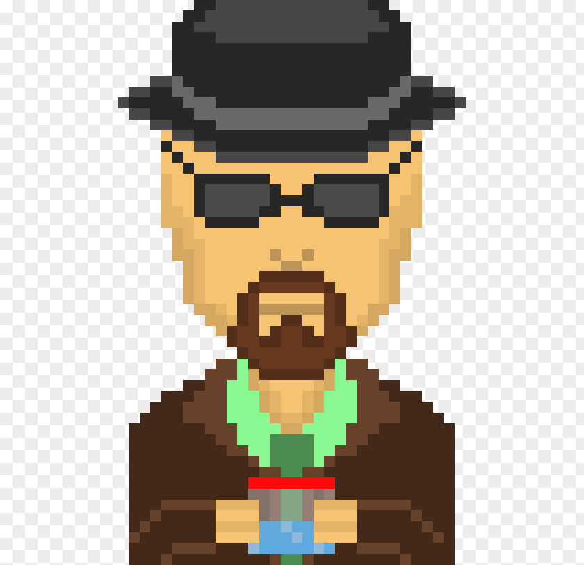 Season 2 CharacterWalter White Walter Pixel Art Breaking Bad PNG